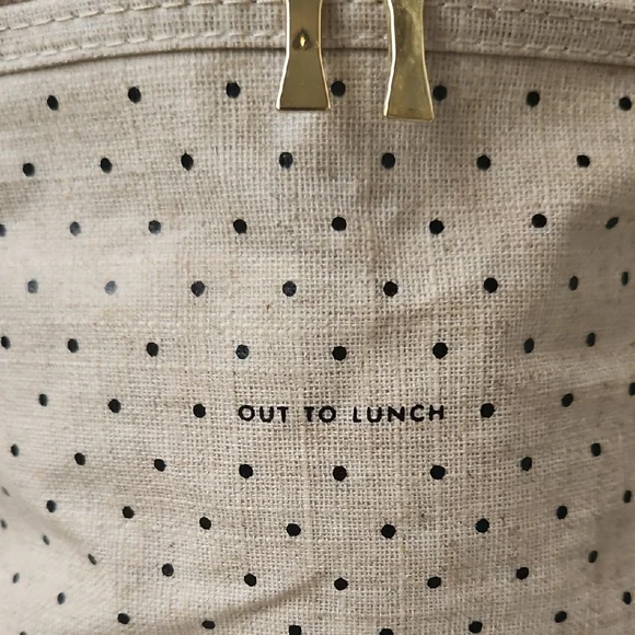 Kate Spade Out to Lunch Polka Dot Lunch Bag - Picture 5 of 8